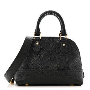 LOUIS VUITTON Empreinte Neo Alma BB Black
