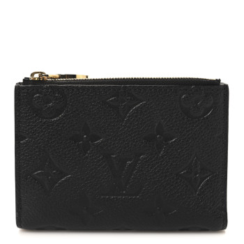 LOUIS VUITTON Empreinte Lisa Wallet Black
