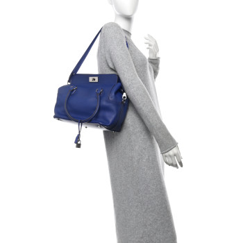 HERMES Swift Toolbox 26 Bleu Electrique