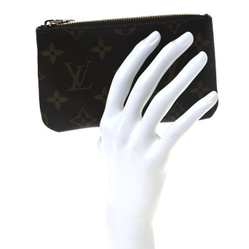 LOUIS VUITTON Monogram Key Pouch S