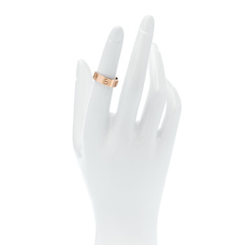 CARTIER 18K Pink Gold 5.5mm LOVE Ring 50 5.25