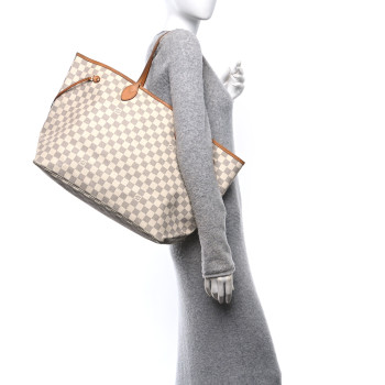 LOUIS VUITTON Damier Azur Neverfull GM