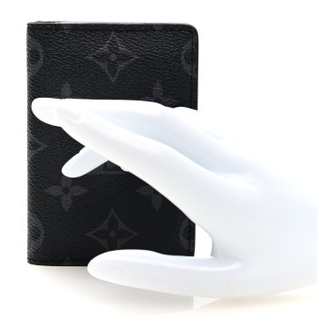 LOUIS VUITTON Monogram Eclipse Pocket Organizer NM