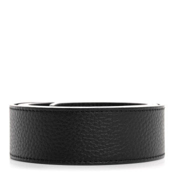 LOUIS VUITTON Taurillon Capucines Mini Shoulder Strap Black