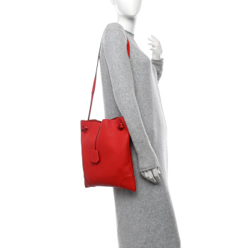 HERMES Taurillon Clemence SilkyCity 33 Rouge De Coeur