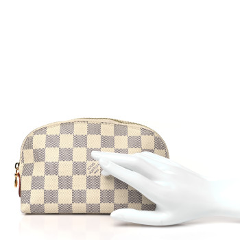 LOUIS VUITTON Damier Azur Cosmetic Pouch