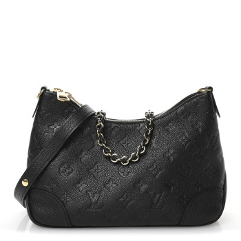 LOUIS VUITTON Empreinte Monogram Boulogne NM Black