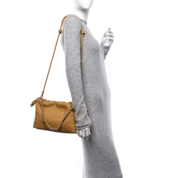 LOEWE Mellow Nappa Donut Chain Flamenco Knot Sahara