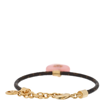 LOUIS VUITTON Monogram LV Sweetheart Bracelet Pink