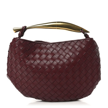 BOTTEGA VENETA Nappa Intrecciato Sardine Bag Barolo