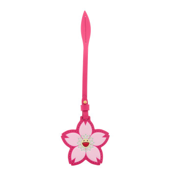LOUIS VUITTON LV X TM Cherry Blossom Bag Charm Pink