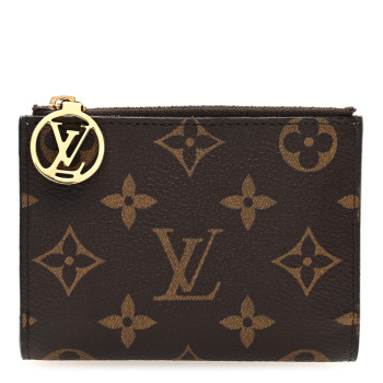 LOUIS VUITTON Monogram Lisa Wallet Light Green