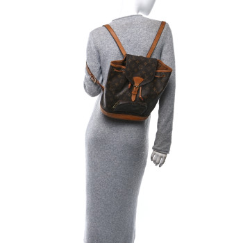 LOUIS VUITTON Monogram Montsouris MM Backpack