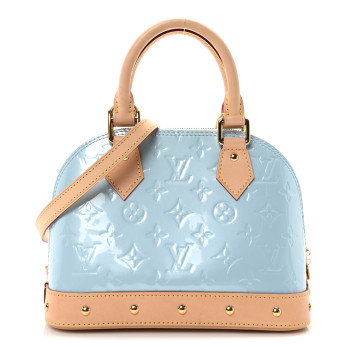 LOUIS VUITTON Vernis Hairclip Alma BB Sky