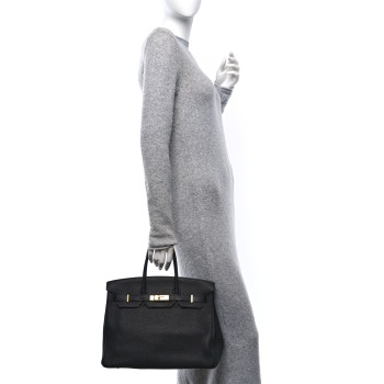 HERMES Togo Birkin 35 Black