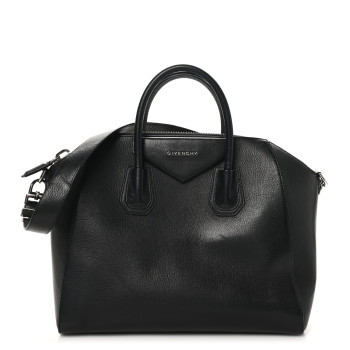 GIVENCHY Sugar Goatskin Medium Antigona Black