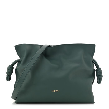 LOEWE Nappa Medium Flamenco Knot Bag Vetiver