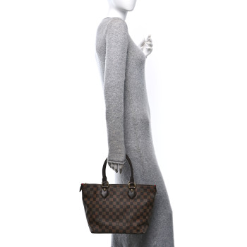 LOUIS VUITTON Damier Ebene Saleya PM