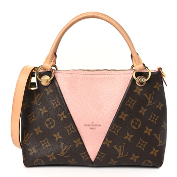 LOUIS VUITTON Monogram V Tote BB Rose Poudre