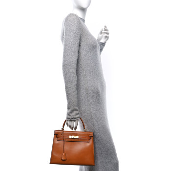 HERMES Barenia Kelly Sellier 28 Fauve