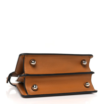 ミミ♡サーモン18袋 FENDI Shiny Nappa Flower Petite Peekaboo I SEE U Satchel