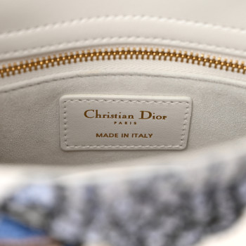 CHRISTIAN DIOR Calfskin Toile De Jouy Beaded Sequin