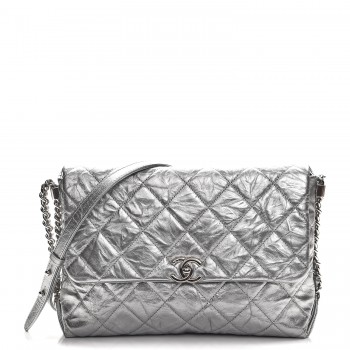 Chanel Big Bang Chain Flap Bag Metallic Crumpled Calfskin – Vintage by Misty