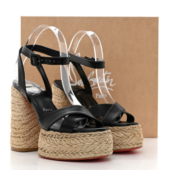 Maria様 CHRISTIAN LOUBOUTIN Goatskin Super Mariza 130 Espadrille