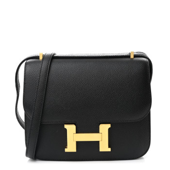 HERMES Epsom Constance 18 Black