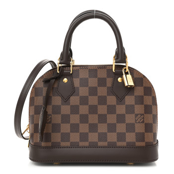 LOUIS VUITTON Damier Ebene Alma BB