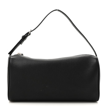THE ROW Grained Calfskin 90's Bag Black