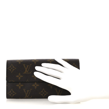 LOUIS VUITTON Monogram Sarah Wallet