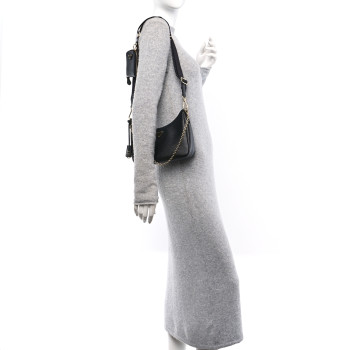 PRADA Saffiano Lux Re-Edition 2005 Shoulder Bag Black