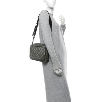 LOUIS VUITTON Monogram Shadow G65 Trio Messenger  Olive Green