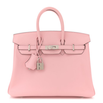 HERMES Swift Birkin 25 Rose Sakura