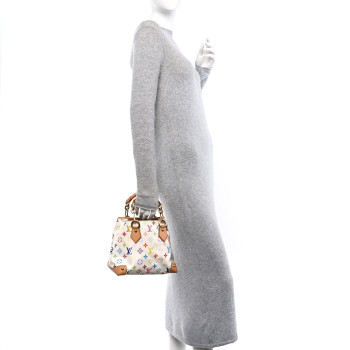 LOUIS VUITTON Monogram Multicolor Audra White
