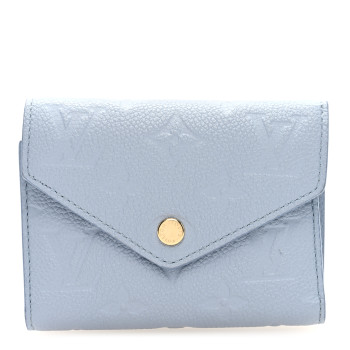 LOUIS VUITTON Empreinte Victorine Wallet Blue Hour