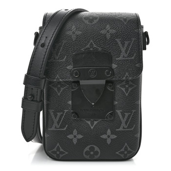 LOUIS VUITTON Monogram Eclipse S Lock Wearable Wallet