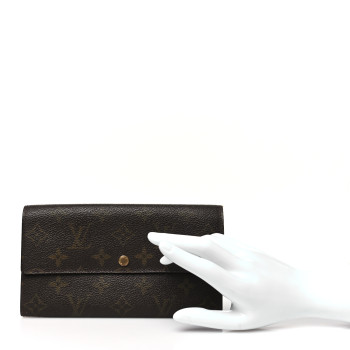 LOUIS VUITTON Monogram Sarah Wallet