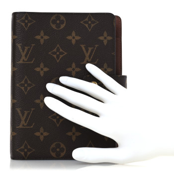 LOUIS VUITTON Monogram Medium Ring Agenda Cover