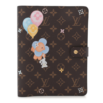 LOUIS VUITTON Monogram Triplets Desk Agenda Cover