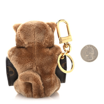 LOUIS VUITTON Monogram Cute Cat Pouch Earphones Case