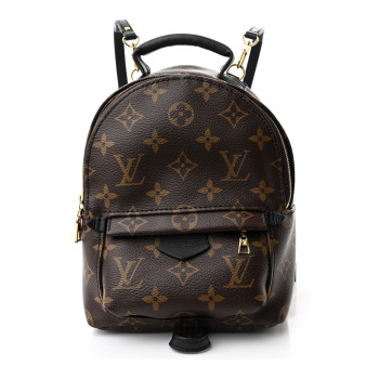 LOUIS VUITTON Monogram Palm Springs Backpack Mini