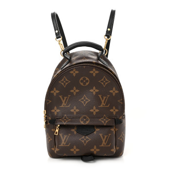 LOUIS VUITTON Monogram Palm Springs Backpack Mini