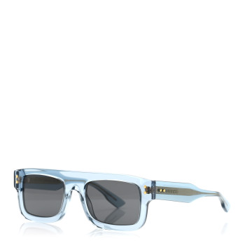 GUCCI Acetate Square Frame Sunglasses GG1085S Blue