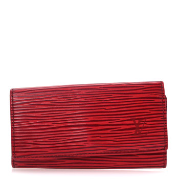 LOUIS VUITTON Epi Multicles 4 Key Holder Rubis