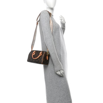LOUIS VUITTON Monogram Speedy Bandouliere 20 Beige LOUIS VUITTON Monogram Speedy Bandouliere 20 Beige