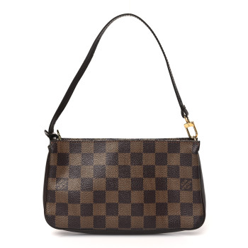 LOUIS VUITTON Damier Ebene Navona Pochette Accessories