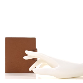 HERMES Togo Ulysse Mini Notebook Cover Gold