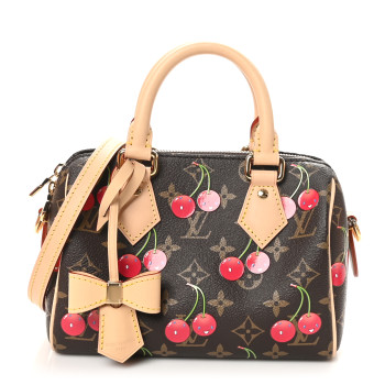 LOUIS VUITTON LV X TM Monogram Cerises Speedy Bandouliere 20